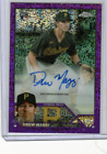 New Listing2023 Topps Chrome Update Drew Maggi Purple Speckle Rookie Auto # /299 RC Pirates