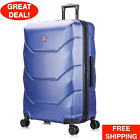 Lightweight 30 Inch Suitcase Hardside Luggage Spinner Wheels PC/ABS Travel Blue