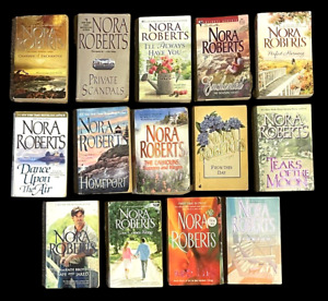 New ListingLot of 14 Nora Roberts Books Mixed Set Romance Novels Paperback