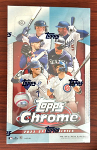 2022 Topps Chrome Update Baseball HOBBY Box - Factory Sealed MLB Trading Cards