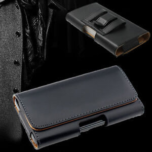 Leather Belt Clip Holster Case Cover For iPhone 15 14 13 12 Pro XS Max X15 Plus