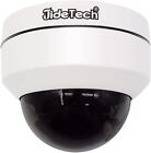 JideTech PTZ POE Camera 1080P HD Dome Camera,4x Optical Smart 265 Home Security