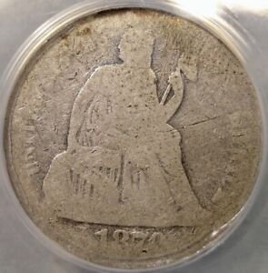 1870 S LIBERTY SEATED SILVER DIME VERY RARE *LOWBALL SET* SEMI KEY——ANACS POOR 1