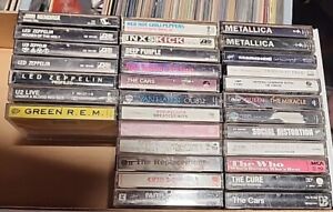 New Listinglot of 31 rock/Metal Cassettes