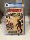 Avengers #8 - Marvel Comics 1964 CGC 4.0 1st appearance of Kang the Conqueror.