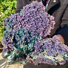 9.02LB Beautiful Natural Purple Grape Agate Chalcedony Crystal Mineral Specimen.