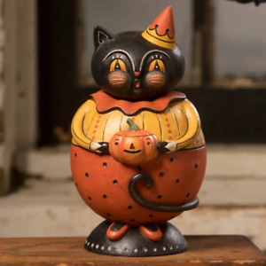 New Bethany Lowe Johanna Parker Purscilla Spooks Halloween Jar Black Cat