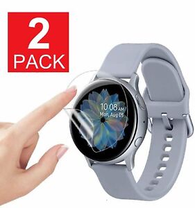 [2-PACK] For Samsung Galaxy Watch Active 2 (40mm/44mm) Screen Protector