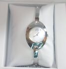 Yonger and Bresson Oval white dial PVD Steel silver Bracelet Watch DMN 1500 new
