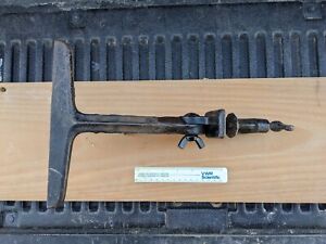 Vtg antique No.94 hand saw sharpening vise clamp bench mount tool 1894