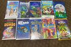 Lot Of Ten Kids VHS Tapes Disney ET Jimmy Neutron