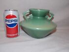 Vintage RED WING 653 Green 2 Handles Pottery Planter Pitches