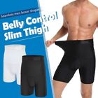 Men's High Waist Tummy Control Body Shaper Compression Shapewear Boxer Briefs