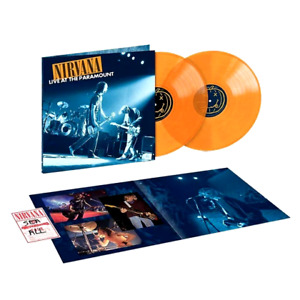 Nirvana : Live At The Paramount (Ltd Transparent Orange Vinyl 2LP) NEW/SEALED