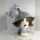 House witch hat, wizard, elf, gnome, pointy hat, fairy cap, sz L, Geechlark 6295