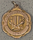 Vintage 1941 Scholarship Award Pendant; Gold Filled;  PTA Award Education