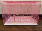 Pink bird cage 24