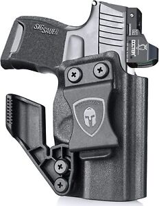 IWB Kydex Holster, Optic Cut & Claw: Sig Sauer P365/P365X/P365XL/P365 SAS Pistol