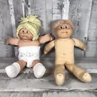 Cabbage Patch Kids Dolls Blue and Green Eyes Vintage 1980’s X 2