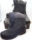 NORTIV 8 Terrey-1M Mens Insulated Waterproof Winter Snow Boots, Grey, size 12