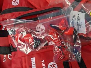 Lot of 110 NEW YURBUDS Ironman Series In-ear Sport Headphones - Mixed Sizes RED