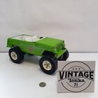 Vintage Tonka Toy. StumpJumper Jeepster. Green. Pressed Steel 1970's.