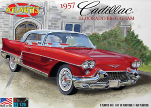 Atlantis 1244   1957 Cadillac Eldorado Brougham plastic model car kit 1/25