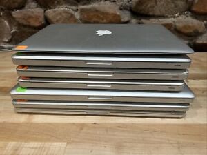 lot of 7 Apple MacBook Pro And Air i-series mix Read Description