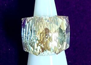 Swarovski Nirvana ring Clear Crystal  Rose Gold   Size 58   US 8