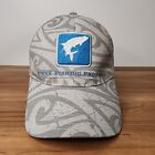 Simms Fishing Products Embroidered Felt Logo Mesh Snapback Trucker Hat Gray