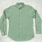 Barbour Regular Fit Button Down Shirt Men’s Size Small Green Plaid Long Sleeve