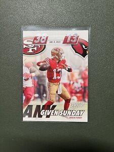 2023 PANINI PRESTIGE ANY GIVEN SUNDAY #18 BROCK PURDY NMMT 49ERS