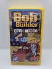 Bob the Builder - To the Rescue VHS 2001 Clamshell Yellow Tape *Buy 2 Get 1*