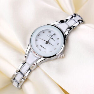 Women Quartz Watches Ladies Girls Alloy Steel Diamond Analogue Wrist Watch Gifts