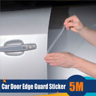 Car Door Edge Scratch Guard Strip Trim Protector Strip Sticker Clear Accessories