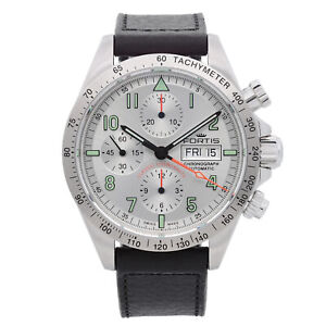Fortis Classic Cosmonauts 42mm Steel Chronograph Automatic Mens Watch F2140006