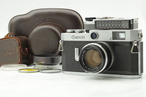 【EXC+5 w/ Case】 Canon P Rangefinder Film Camera w/ 50mm f1.8 Lens from JAPAN