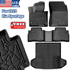 Car Floor Mats Cargo Liner All Weather For 2023 Kia Sportage (Non-Hybrid Only) (For: 2023 Kia Sportage)