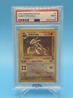 1999 WOTC Pokemon Fossil Kabutops Holo Rare PSA 9 9/62