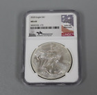 New Listing2020 American Eagle 1 oz Silver $1 Coin .999 NGC MS 69 Mercanti Signed
