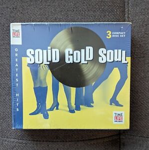 Time Life Solid Gold Soul 3 CD Box Set SOUL Gems Rhythm Grooves Classic Soul NEW