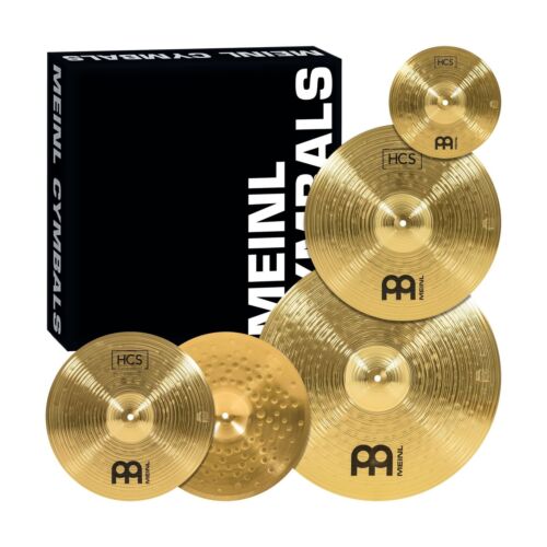 Meinl Cymbal Set Box Pack with 14” Hihats, 20” Ride, 16” Crash
