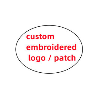 Personalized Logo Custom Made Iron on Patch Badges Embroidered DIY Free shipping