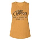 Pre-Sell Eric Clapton Music Licensed Ladies Women's Muscle Tank Top Shirt