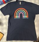Regina Spektor Tee Shirt Rainbow Pattern Navy Blue Adult Small Band Tee Merch