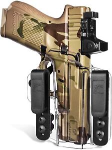 IWB/OWB Kydex Handgun Holster for Sig Sauer P365/P365XL Clear Pistol Holder