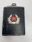 USSR Russian Flask 8oz Red Star Emblem CCCP Soviet Army