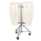LP LATIN PERCUSSION TRIPLE CONGA STAND w/ CASTERS WHEELS - LP291