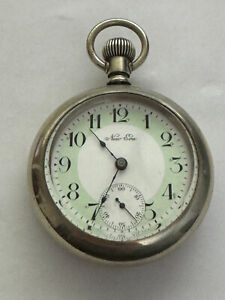 1883 Lancaster Pocket Watch 18s - New Era Fancy Dial - Runs
