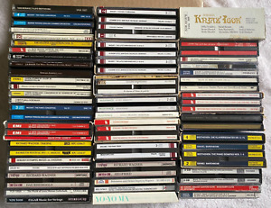 Lot 52 classical music opera CDs Deutsche, Erato, Philips, Telarc+ sets 96 total